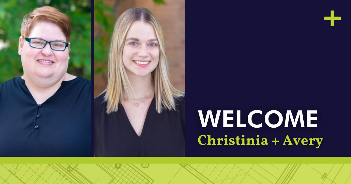 Welcome to the Team, Christinia + Avery! Image