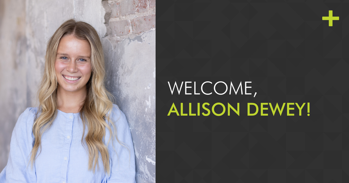 Welcome, Allison! Image
